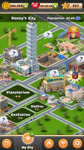 Android application Match Land 3D screenshort