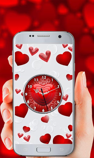 Android application Love Clock screenshort