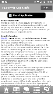 CCW – Concealed Carry 50 State Captura de pantalla