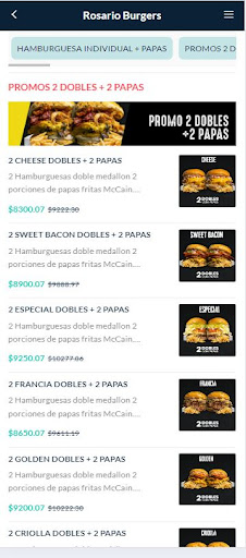 Rosario Burger Screen 2