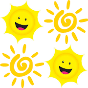 Smiling Sun Match Game  Icon