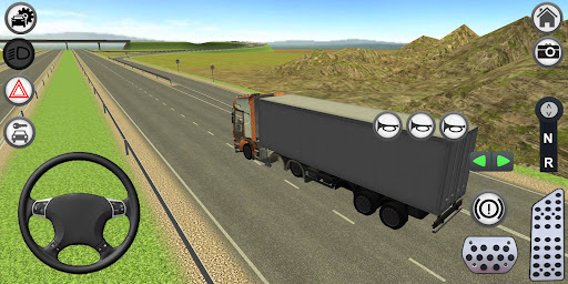 Truck Driving Game Screen 2