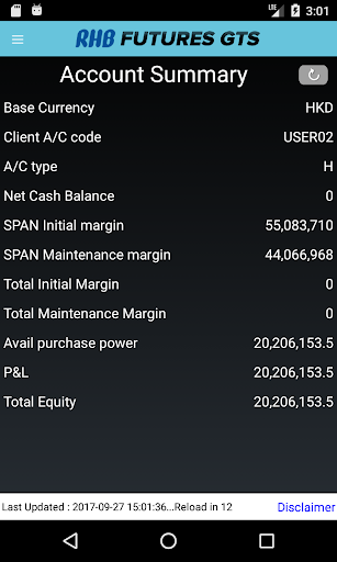 RHB Futures GTS Screen 2