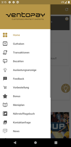 Android application Team mocca screenshort