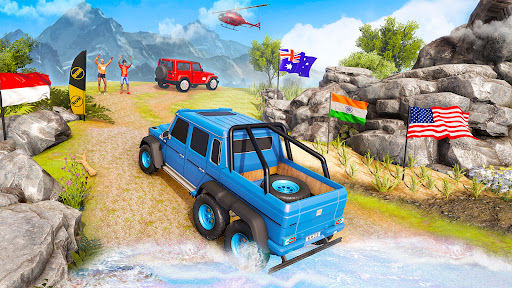 Jeep Driving Offroad Car Games Screen 2