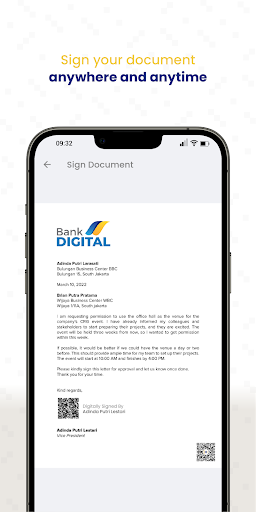 Android application Xignature - Digital Signature screenshort