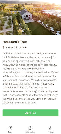 Hall Wines St. Helena Tour Screen 2