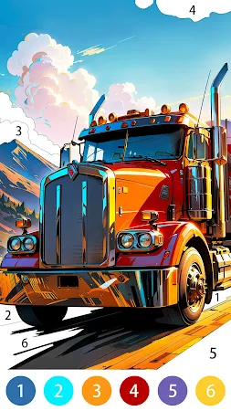 Game screenshot Vintage Color by Number Game mod apk