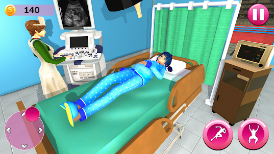 Anime Pregnant Mom Games 3D