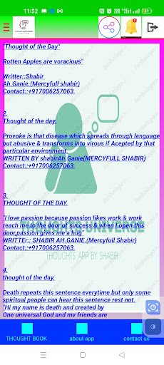 Thoughts Universe Screenshot 2 - AppWisp.com