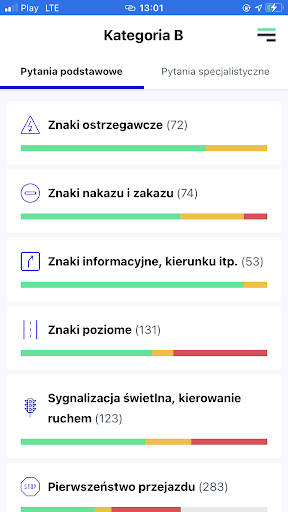 Testy na prawo jazdy 2023 Screen 2