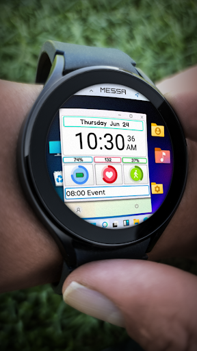 Messa Watch Face WN11 Digital Screen 2