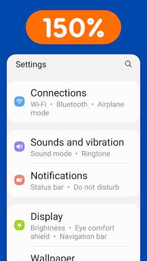 Big Font - Change Font Size Screen 2