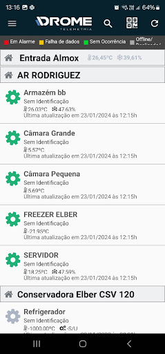 DROME - Automação e Telemetria Screen 2