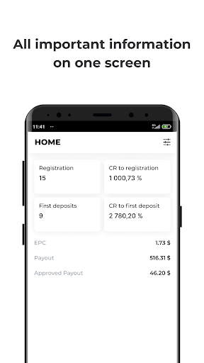 Android application PepperPartners screenshort