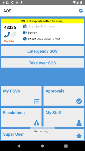 Android application Atkins AOS screenshort