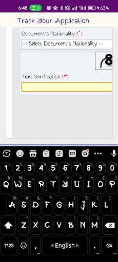 Oman Visa Check - Visa Apply Screen 3