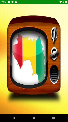 Android application Guinée TV screenshort
