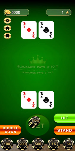 King Billy Blackjack Game