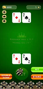 King Billy Blackjack Game