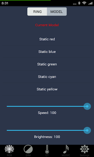 LedHome Screen 2