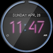Neon Lights HD Watch Face