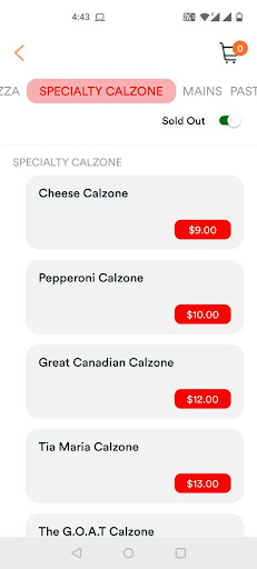 Great Canadian Pizza Screen 3