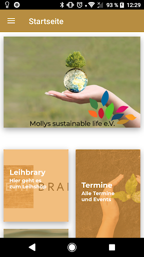 Mollys sustainable life e.V. Screen 2
