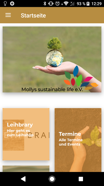 Mollys sustainable life e.V. Screen 2