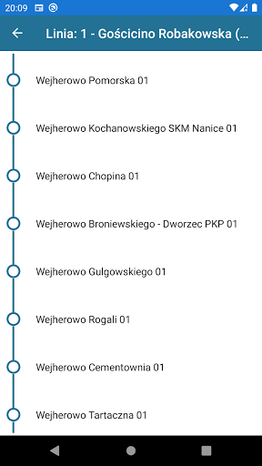 Rozkład Jazdy MZK Wejherowo Screen 2