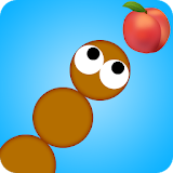 worm crawling game icon