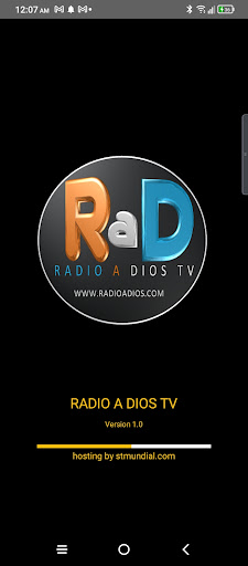 Android application Radio a Dios screenshort