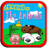 Learns the Animals colorful icon