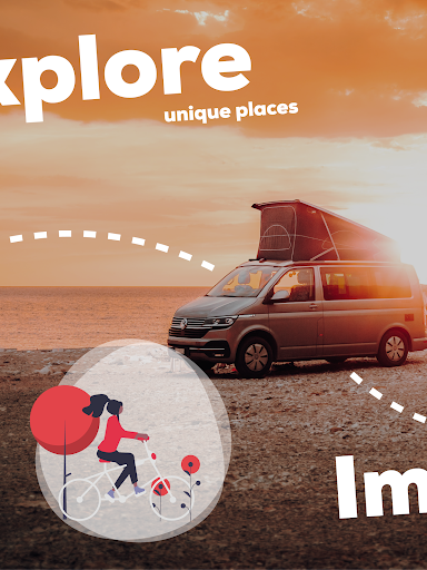 Screenshot of CaraMaps - Motorhome campsite