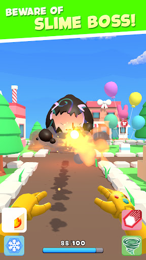 Slime Snap 3D Element Stone