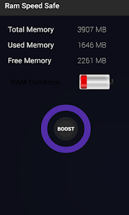 Ram Speed Safe Captura de pantalla