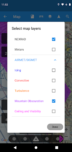 AviNavi, navigation for pilots Screen 3