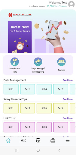 YazzApp Screen 2