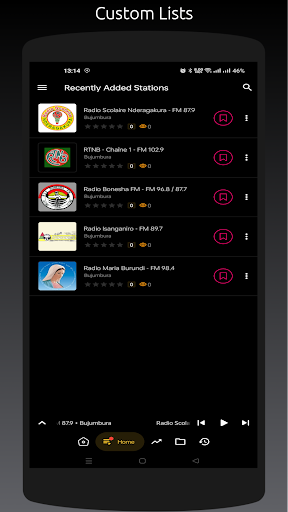 Android application Radio BI: All Burundi Stations screenshort