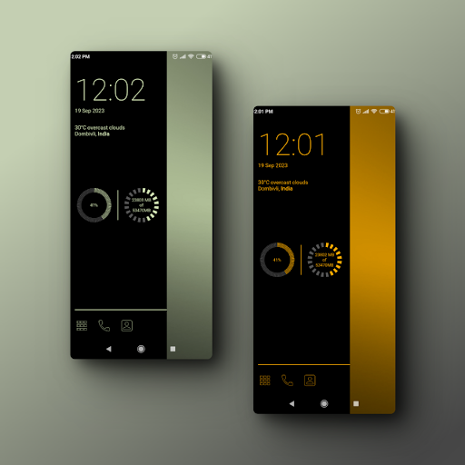 A38 Theme for KLWP Screen 2