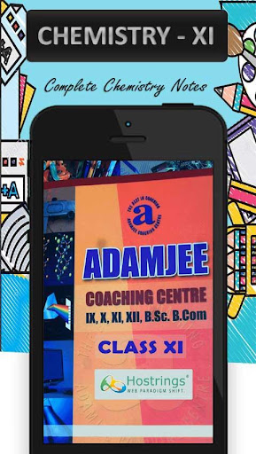 Android application Adamjee Chemistry XI screenshort