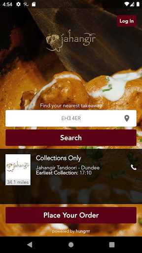 Jahangir Tandoori Dundee Screen 2