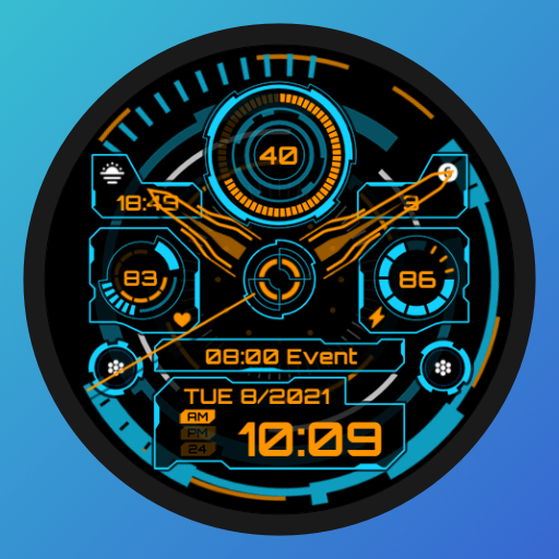 PRADO X121 - Hybrid Watch Face logo