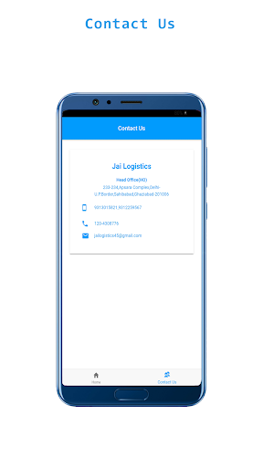 Jai Logistics Screen 3