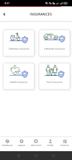 Android application MP Tiwari Finserv screenshort