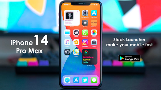 iPhone 14 Pro Max Launcher 202 APK For Android poster-3