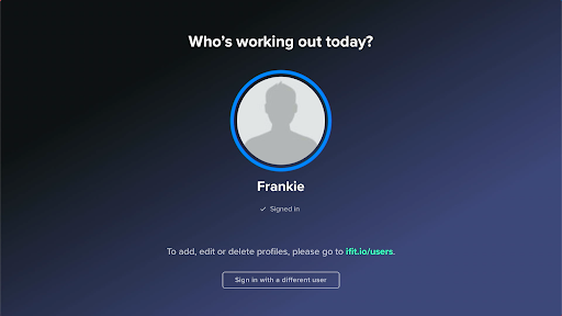 Screenshot of iFIT: At Home Fitness Workouts
