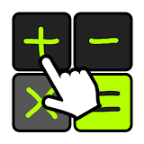 Fat Finger Scribble Calculator Wear OS icon