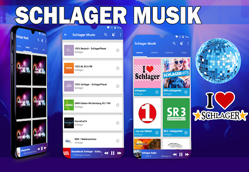 Android application Schlager Music screenshort