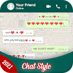Cover Image of Download Chat Styles: Stylish Fonts & Keyboard for WhatsApp 1.1 APK